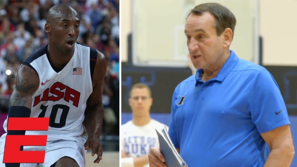 coach k gives duke the message he gave to kobe bryant college basketball