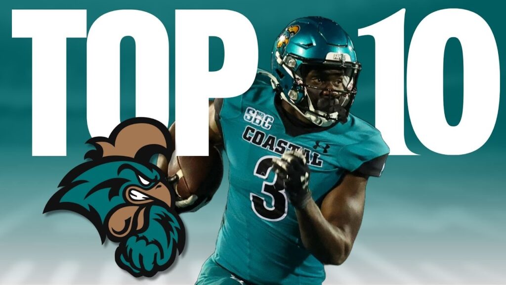 coastal carolina chanticleers top 10 football players for 2024 1