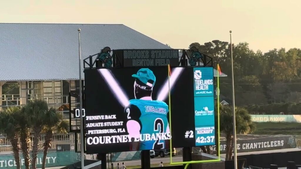 coastal carolina starting lineups 10 5 24