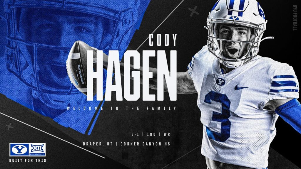 cody hagen byu football national signing day 2022