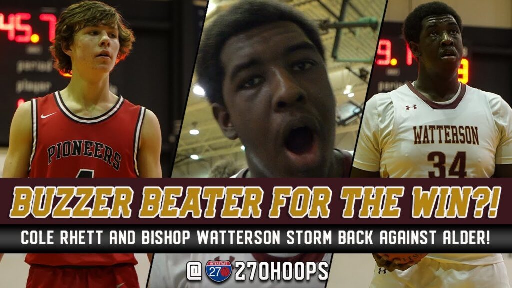 cole rhett and bishop watterson storm back on jonathan alder full game highlights