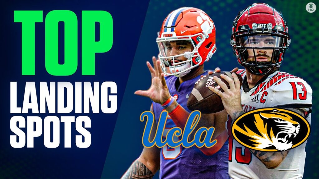 college football transfer portal top landing spots for dj uiagalelei devin leary cbs sports hq