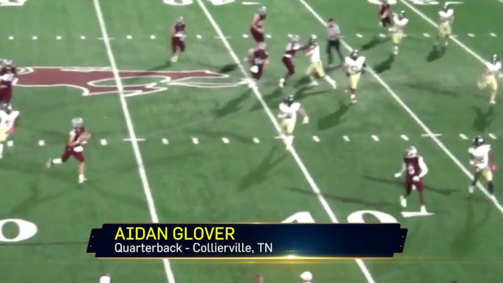 collierville quarterback aidan glover is ready to step up for missouri in the sec