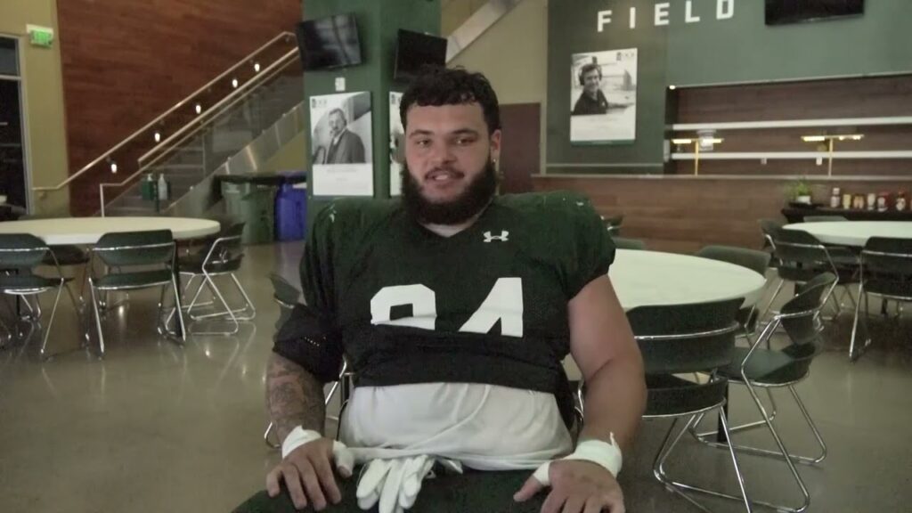 colorado state football cam bariteau post practice 8 7 24