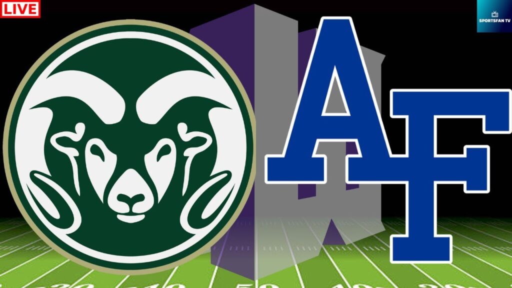 colorado state vs air force week 8 mountain west college football live game cast chat