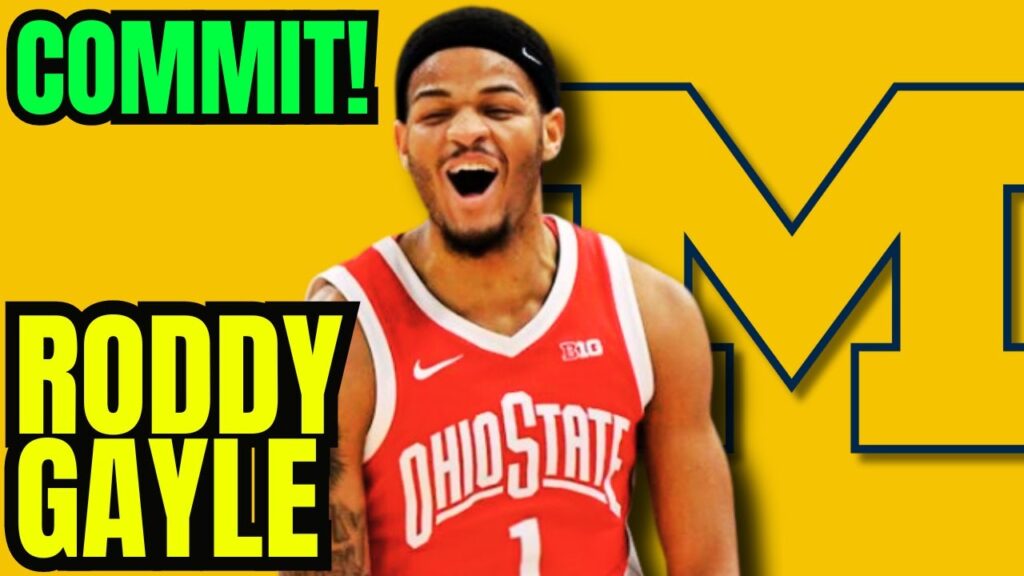 commit roddy gayle jr commits to michigan