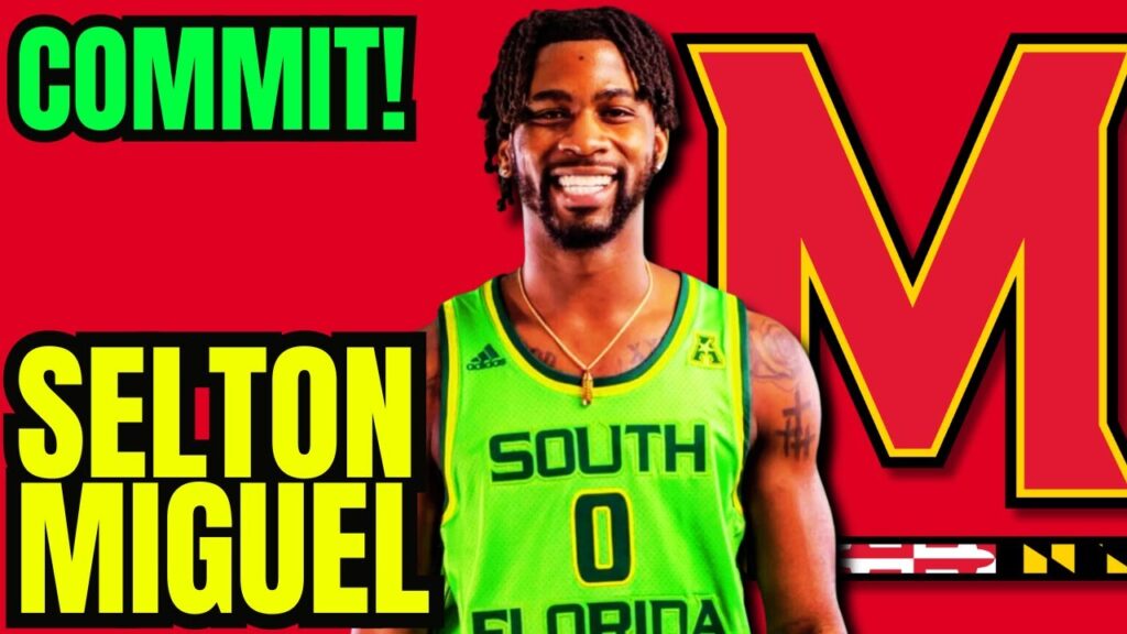 commit selton miguel transfers to maryland