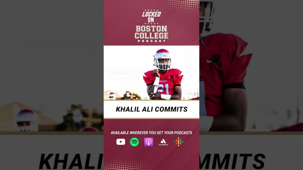 commitment boston college lands pledge from 23 safety kahlil ali