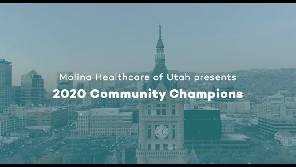 community champions recognition 2020 molina healthcare of utah