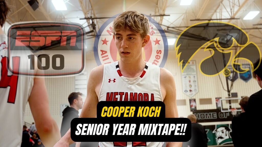 cooper koch official senior mixtape iowa commit went crazy in his final year