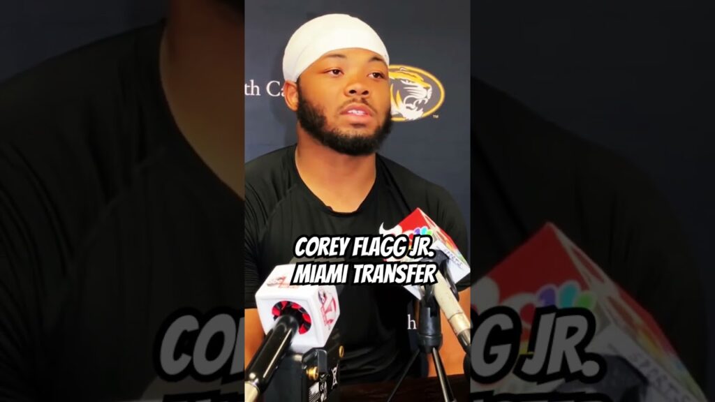 corey flagg jr on why he chose mizzou missouritigers mizzoufootball transferportal