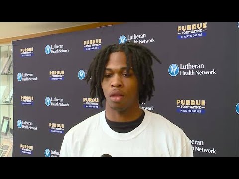 corey hadnot full interview to preview purdue fort waynes cit semifinal game against tarleton state