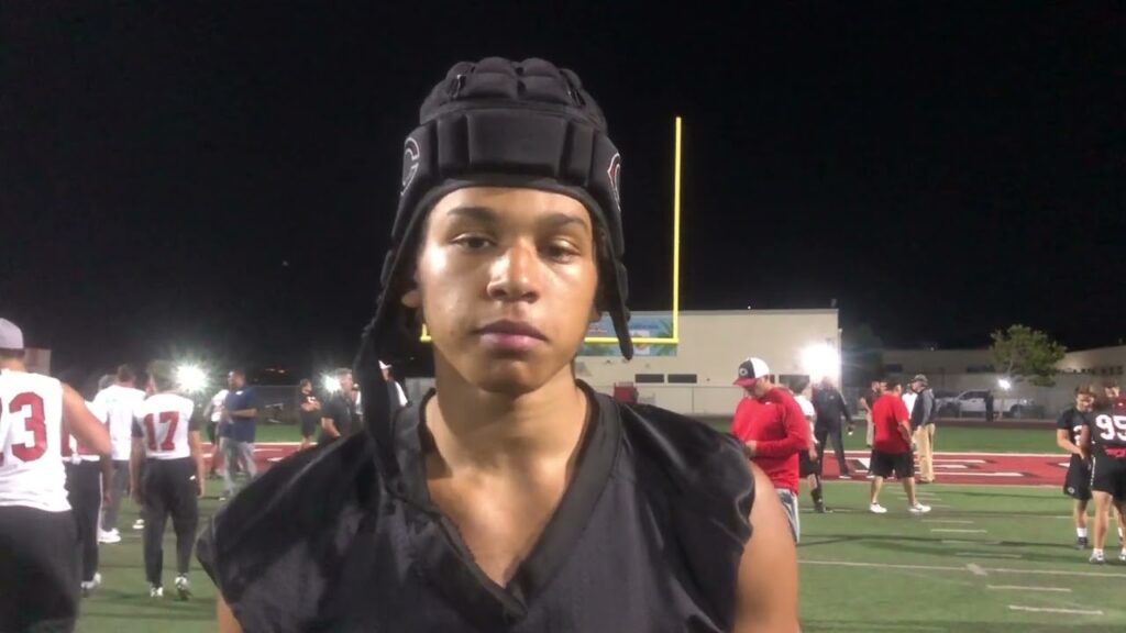 corona centennial junior lb owen chambliss discusses college showcase event breaks down recruitment