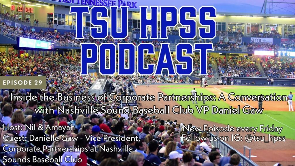 corporate partnerships a conversation with nashville sound baseball club vp daniel gaw