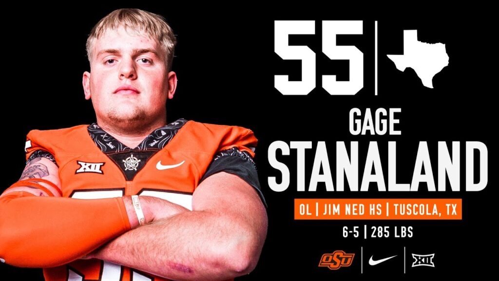 cowboy football nsd23 gage stanaland