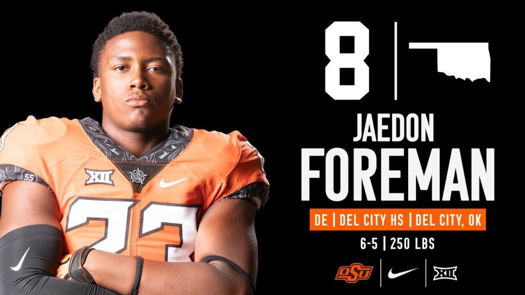 cowboy football nsd23 jaedon foreman