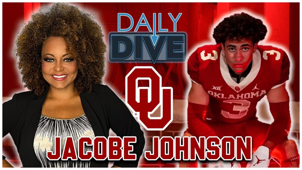 daily dive 2023 oklahoma commit jacobe johnson is a beast