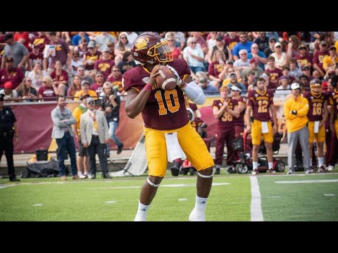 daniel richardson central michigan 2022 highlights transfer qb