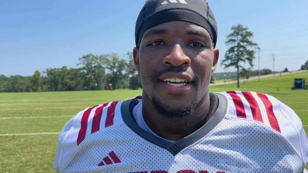 darrell starling post practice aug 10