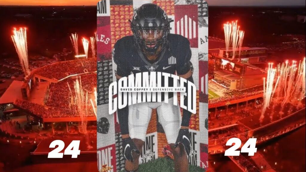 david coffey commit to iowa state mini highlight journey