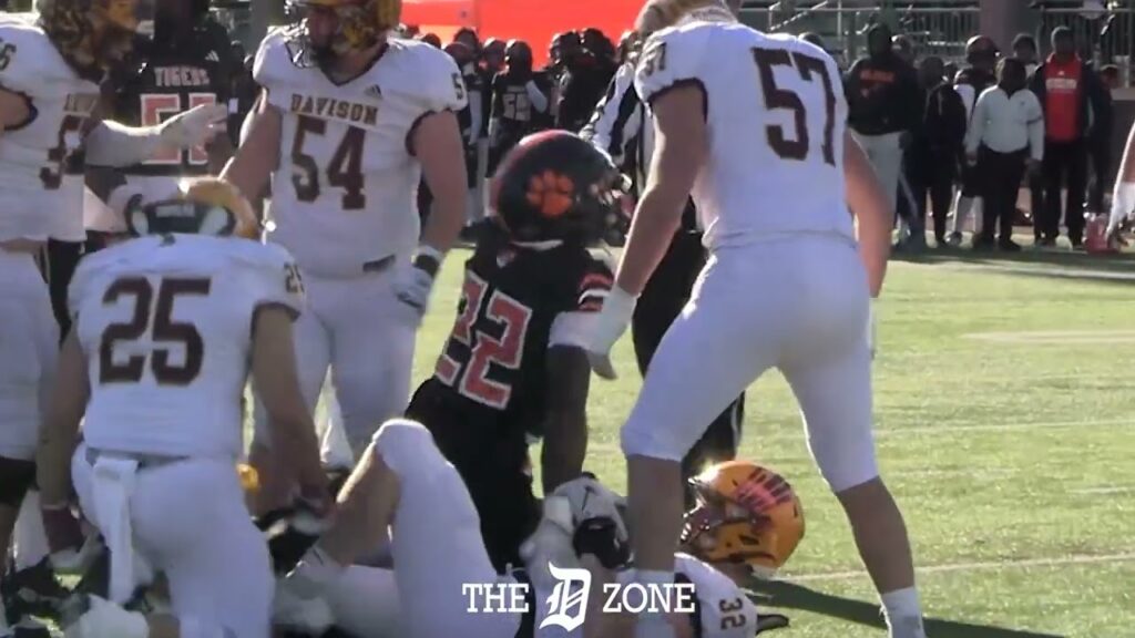 davison 2024 lb rb carter herriman miami oh signee full game highlights vs belleville