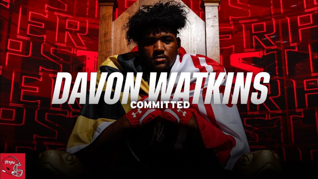 davon watkins maryland football nsd 2024