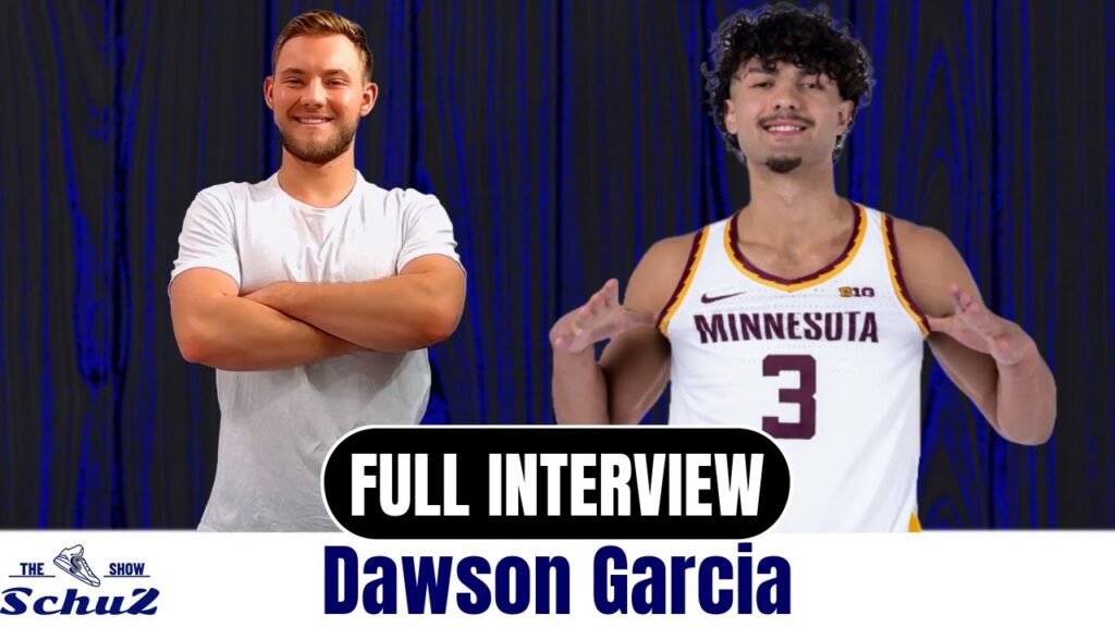 dawson garcia explains decision to return to minnesota for final year reflects on college career