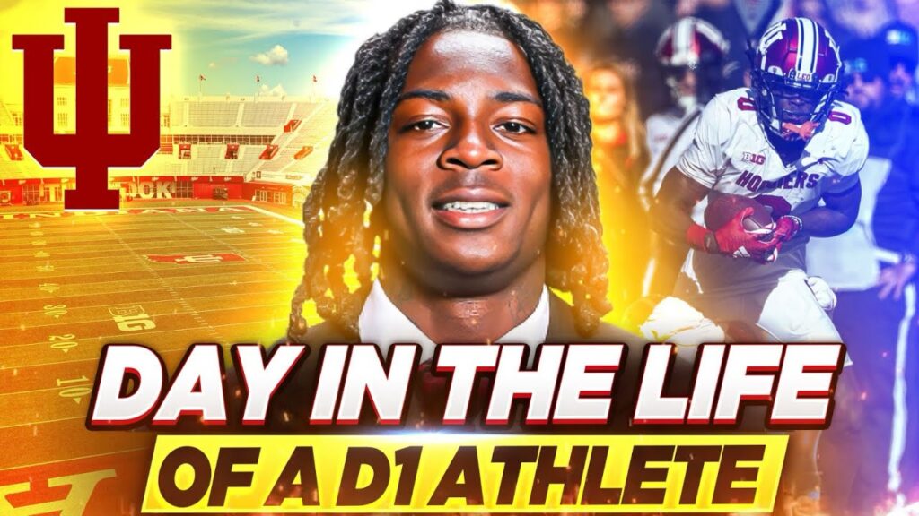 day in the life indiana university d1 athlete ft andison coby