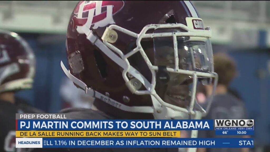 de la salles pj martin commits to south alabama