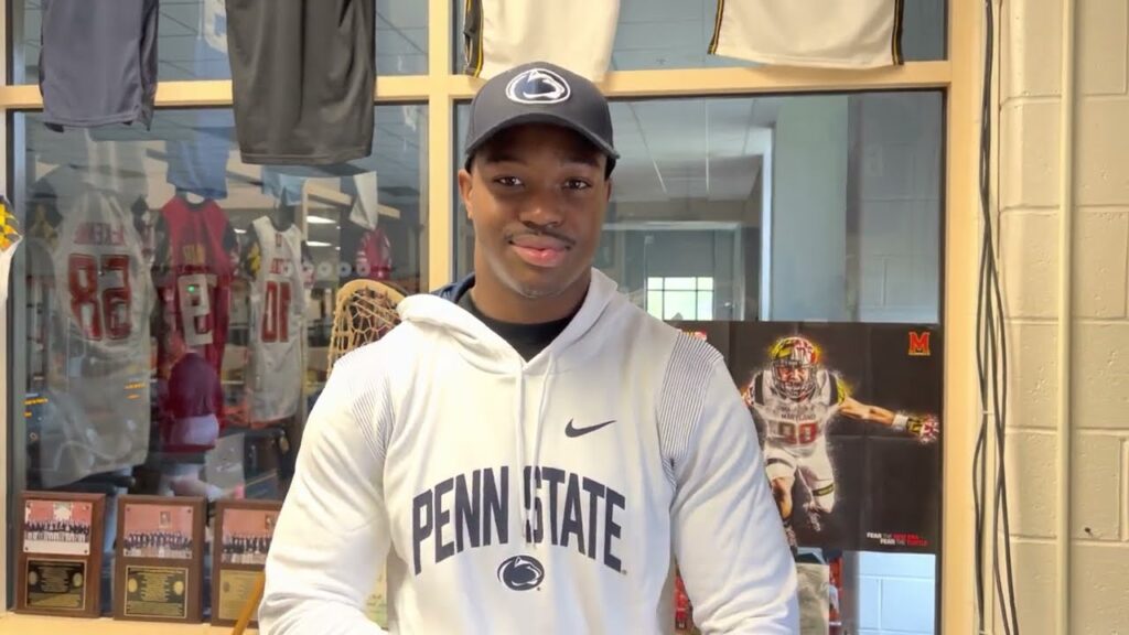 defensive end mason robinson breaks down his commitment to penn state