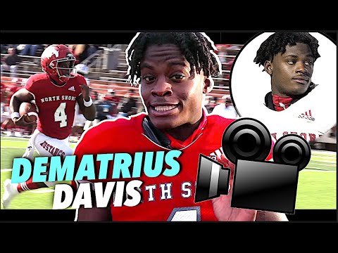 demetrius davis f09f94a5f09f94a5 the highlight machine north shore tx his senior szn was a movie f09f8ea5