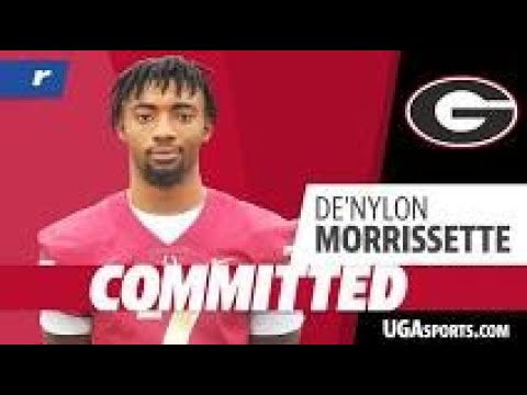 denylon morrissette 4 star e2ad90efb88fe2ad90efb88fe2ad90efb88fe2ad90efb88f wr commits to georgia career highlights