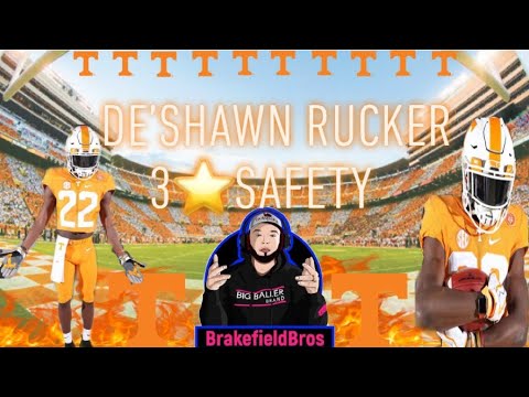 deshawn rucker highlights tennessee commit