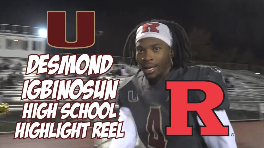 desmond igbinosun union ath rutgers commit class of 2021