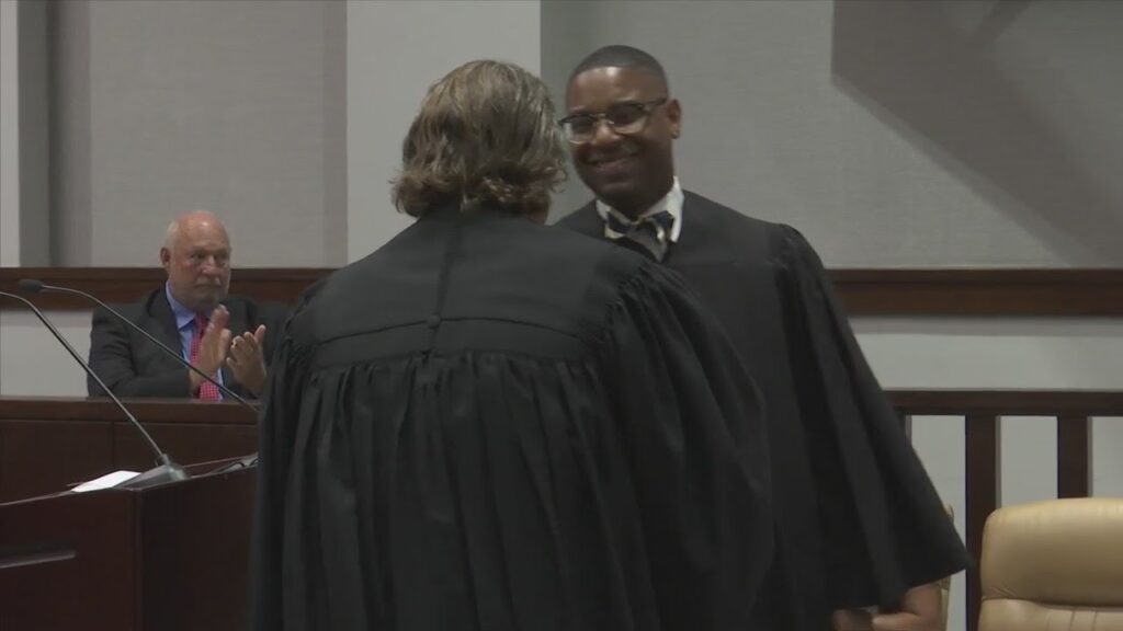 devin collier sworn in as circuit judge during investiture