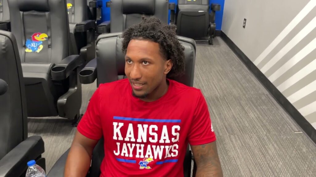 devin dye feeling comfortable heading into his first season with ku