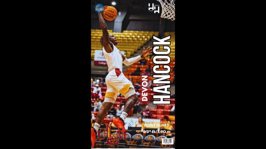 devon hancock highlights 2023 24 university of louisiana monroe ncaa d1 1