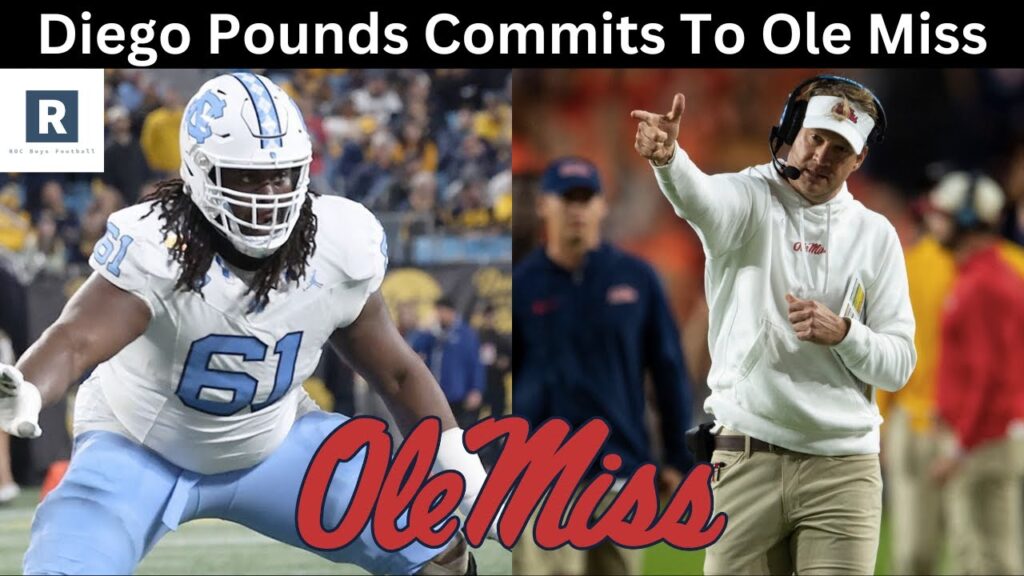 diego pounds commits to ole miss ole miss football recruiting update