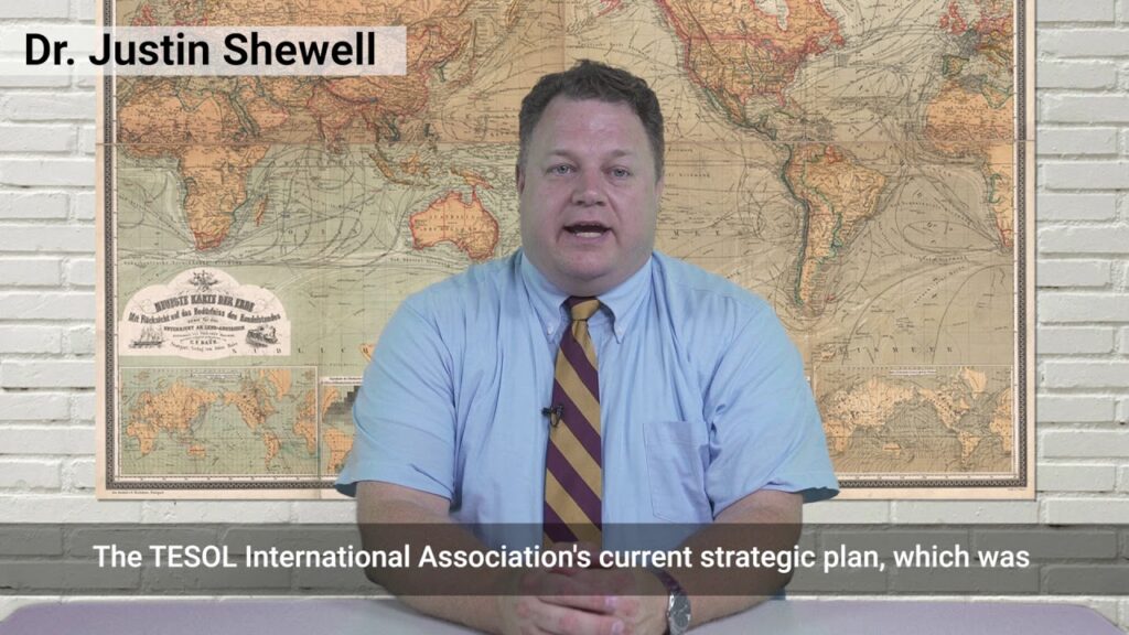 dr justin shewell tesol board of directors candidate video