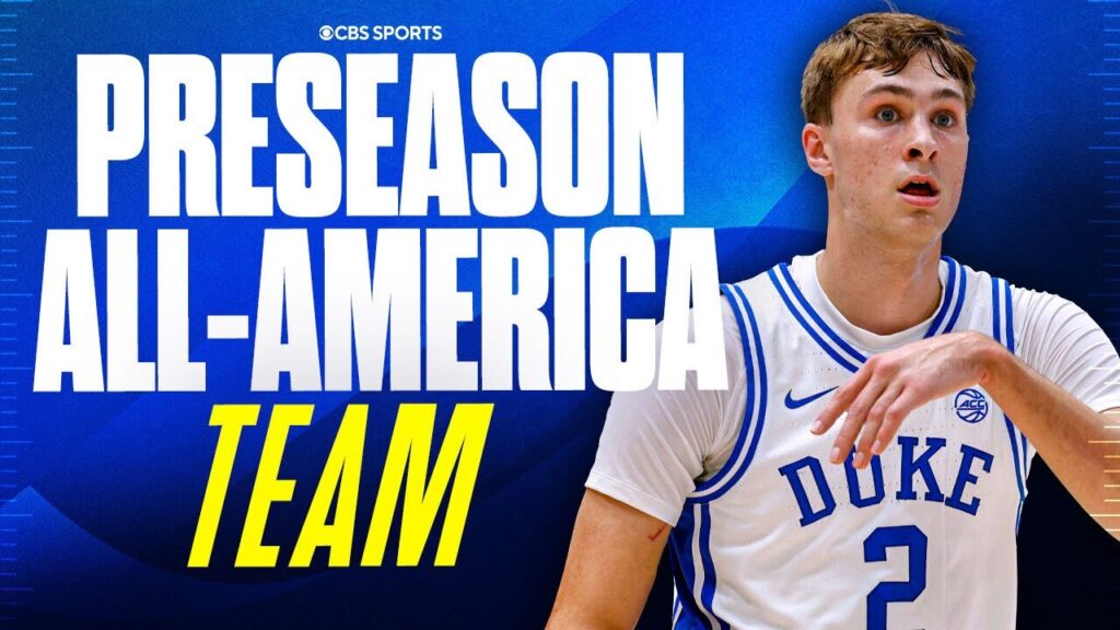 duke freshman cooper flagg headlines cbs sports preseason all american team