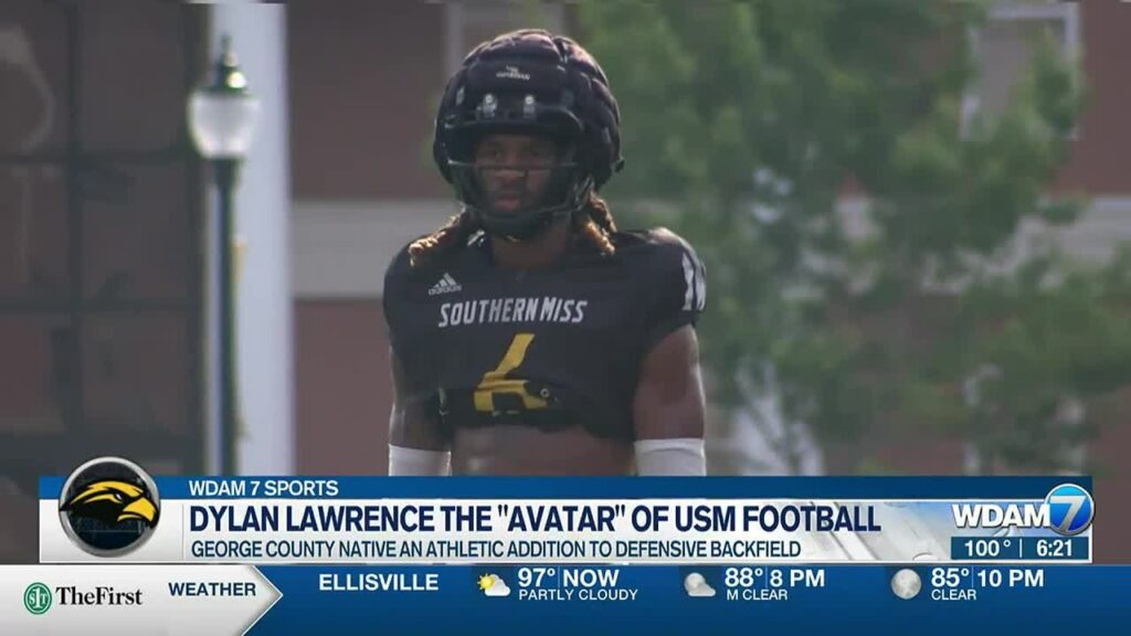 dylan lawrence the avatar of usm football