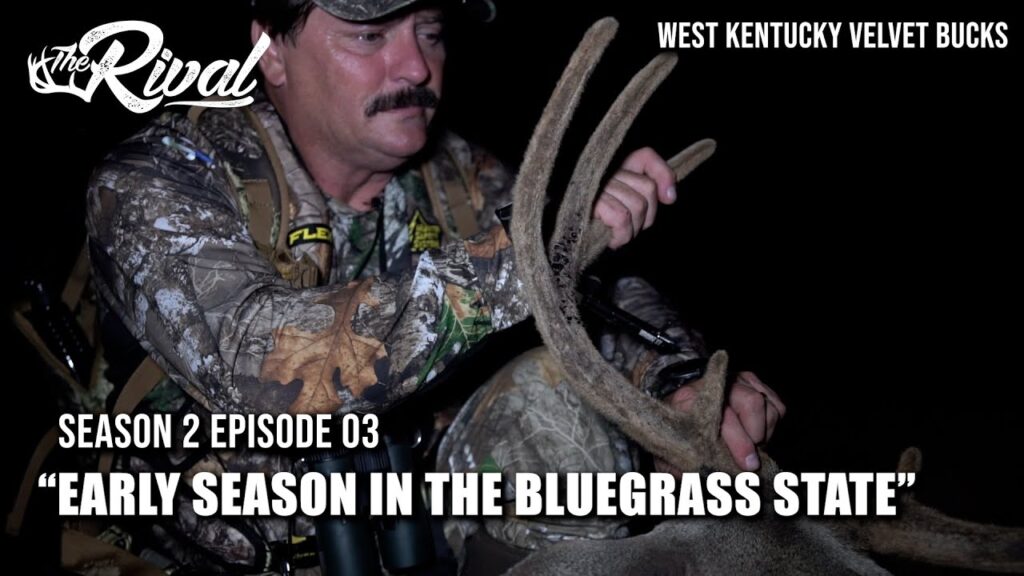 early season velvet buck hunt west kentucky kentucky buck down at 10 yards s2ep02