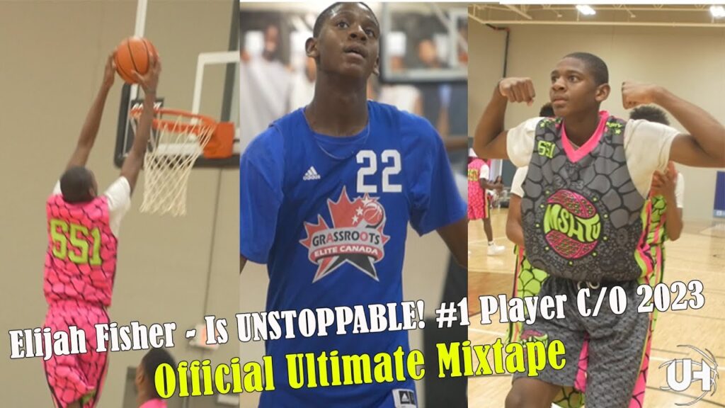 elijah fisher is completely unstoppable 1 player in class of 2023 official ultimate mixtape 1