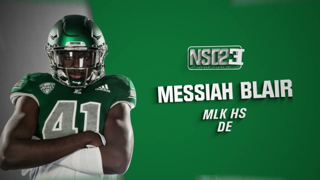 emu football signing day messiah blair