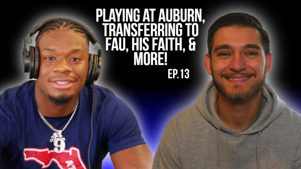 ep 13 desmond tisdol fau linebacker talks playing d1 transferring to fau his faith more