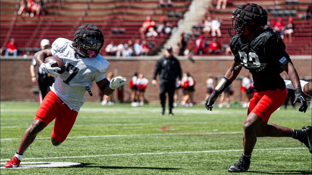 evan pryor chance williams manny covey display potential in cincinnati bearcats 2024 spring game 1