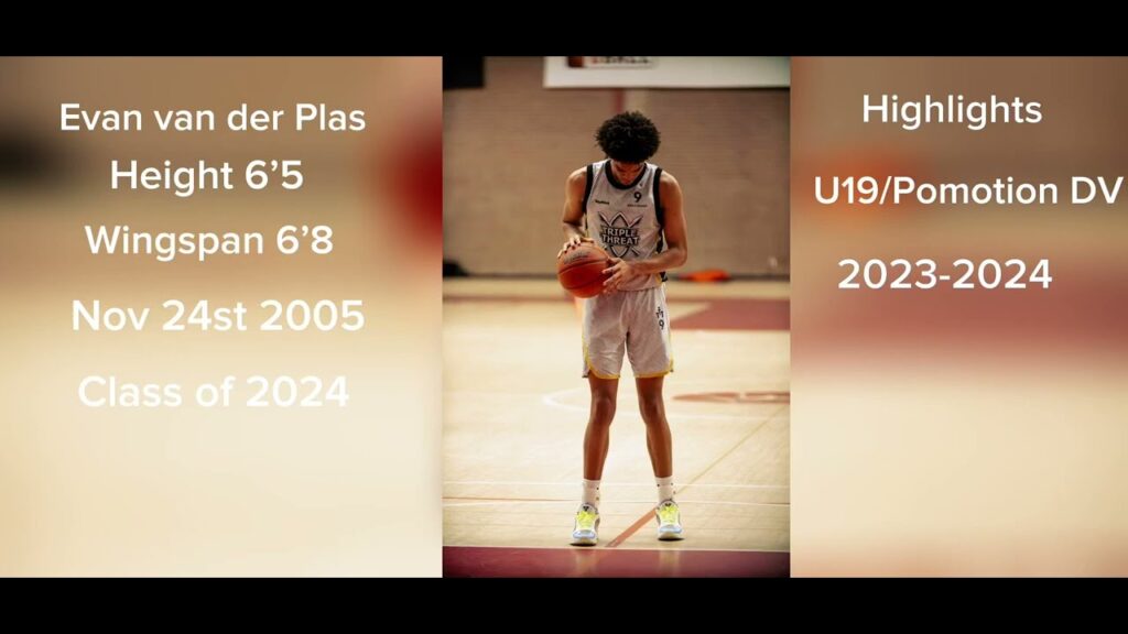 evan van der plas midseason highlights u19 promotion division 2023 2024