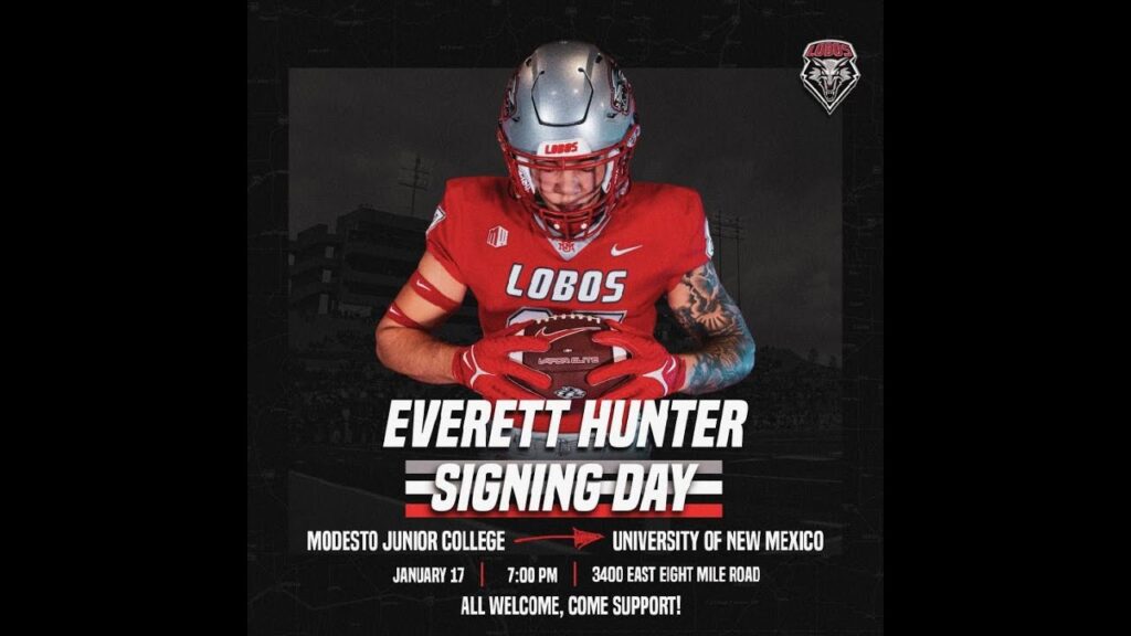 everett hunter signing day