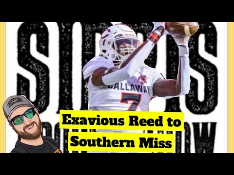 exavious reed commits to southern miss