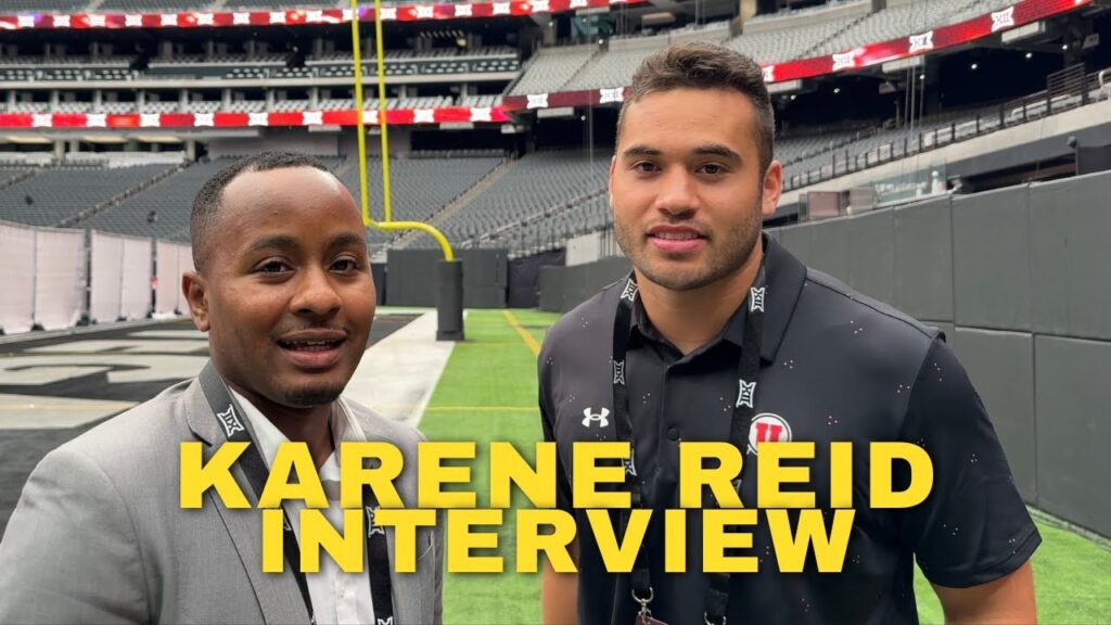 exclusive interview with karene reid at the 2024 big 12 media day university of utah lb